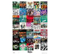Grupo Erik Editores Poster Beatles Singles | Se envía enrollado: pósteres geniales, pósteres artísticos, pósteres de pared e impresiones | Regalos de The Beatles