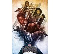 Grupo Erik Editores Poster Marvel Black Panther