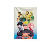 Grupo Erik Banderola decorativa Naruto - Póster tela Naruto 70x100 cm - Póster para enrollar - Póster Naruto Cuadro enrollable de tela - Decoracion pared anime - Naruto accesorios,WSDGE003