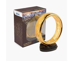 Grupo Erik El Señor de los Anillos Lampara escritorio Anillo Único | Figura con Luz LED tenue, Lampara Mesita Noche Decorativa (USB o Pilas), Lord of the Rings Merchandising Oficial
