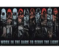 Grupo Erik ERIK - Póster Assassins Creed Work in the dark, 61x91,5 cm