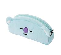 Grupo Erik Estuche Escolar BT21 - Estuche BT21 Koya, Estuche Rectangular Vuelta al Cole - Estuche BTS - Producto con Licencia Oficial, Azul