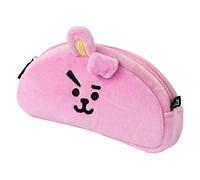 Grupo Erik Estuche Escolar BT21, Estuche Rectangular Vuelta al Cole - Estuche BTS - Producto con Licencia Oficial Cooky Rosa