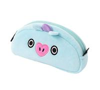 Grupo Erik Estuche Escolar BT21 - Rectangular Mang, Vuelta al Cole - BTS - Producto con Licencia Oficial, Azul