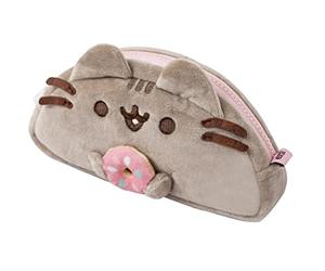 Grupo Erik Estuche Escolar Pusheen Foodie Collection - Estuche de Peluche Pusheen, Estuche Rectangular Vuelta al Cole - Estuche niña - Producto con Licencia Oficial, Pushhen Felpa, Gris