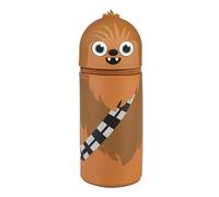 Grupo Erik Estuche Escolar Star Wars, Chewbacca - Estuche pequeño de Silicona para niñas y niños │ Vuelta al Cole : Material Escolar y papeleria │ Extensible, Impermeable y con Cremallera