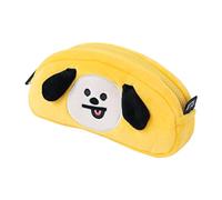 Grupo Erik Estuche Escolar BT21 - Estuche BT21 Chimmy, Estuche Rectangular Vuelta al Cole - Estuche BTS - Producto con Licencia Oficial, Amarillo