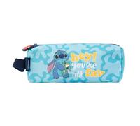 Grupo Erik Estuche Stitch - Estuche Escolar niña con asa y Cierre Cremallera │ Estuches Escolares Adolescentes, Material Escolar y papeleria Ideal Vuelta al Cole
