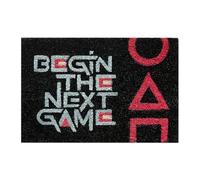 Grupo Erik Felpudo El Juego del Calamar - Felpudo Entrada casa Friki : Tapete Entrada casa, Decoracion hogar | Alfombra Exterior de Fibra de Coco Antideslizante e Impermeable (40x60cm)