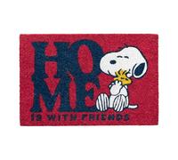 Grupo Erik Felpudo Entrada Casa Snoopy - Felpudo Entrada Casa de Fibra de Coco Orginal Antideslizante e Impermeable | Tapete Entrada Exterior, Snoopy Regalos (40x60cm)