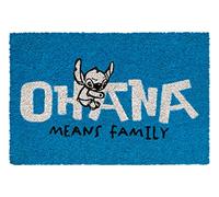 Grupo Erik Felpudo Stitch - Felpudo Entrada casa Originales 43 x 60 cm - Alfombra Entrada casa Exterior Antideslizante - Fabricado en Fibra de Coco - Felpudo Disney - Productos con Licencia Oficial