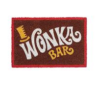 Grupo Erik Felpudo Willy Wonka Bar - Felpudo Entrada casa Antideslizante 40 x 60 cm - Alfombra Entrada casa Exterior, Fabricado en Fibra de Coco - Productos con Licencia Oficial (FGE0052)