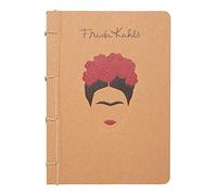 Grupo Erik Frida Kahlo Cuaderno A5 punteado | Cuaderno A5 punteado con Anillas de Tapa dura, Merchandising Oficial, Material escolar, 180 págs