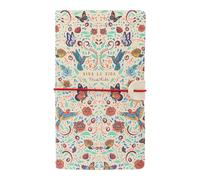 Grupo Erik Frida Kahlo Cuaderno de viaje | Diario de viaje Recargable, Travel Journal de Cuero sintético, Regalo Mujer, 2 cuadernos en el interior (19,6x12 cm)
