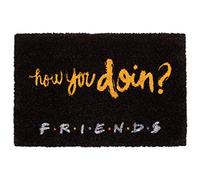 Grupo Erik Friends Felpudo Entrada casa Fibra de Coco | Alfombra exterior Impermeable, Felpudos originales Antideslizantes, Regalos para Fans, Merchandising Oficial (40x60cm)
