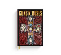 Grupo Erik Guns N Roses Cuaderno A5 punteado | Merchandising Oficial: Journaling notebook A5, Bloc de notas, Bullet journal con Marcapáginas y Tapa Dura, 192 págs