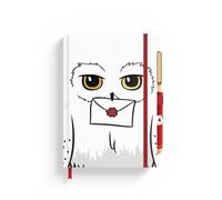 Grupo Erik Harry Potter Cuaderno A5 puntos con Boligrafo, Hedwig | Regalos Harry Potter, Harry potter merchandising Oficial: Bullet journal, Diario personal, Tapa Dura, Marcapáginas, 192 págs