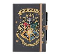 Erik Cuaderno Harry Potter Hogwarts A5 con boli – Tapa dura, 192 pág., puntos y marcapáginas
