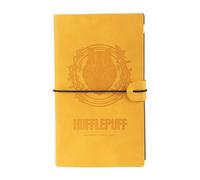 Grupo Erik Cuaderno de viaje Harry Potter Hufflepuff - Cuaderno de notas - Cuaderno cuero sintético - Diario personal - Bloc de notas / Regalo Harry Potter - Harry Potter merchandising oficial
