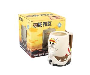 Grupo Erik Jarra One Piece Manga - Taza Desayuno Grande o Jarra de Cerveza | Regalo One Piece Merchandising, Tazas Originales para Regalar, Decoracion habitacion (750ml)