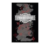 Poster Juego De Tronos Mapa