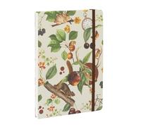 Kokonote Cuaderno A5 punteado Autumn - Journaling notebook A5 (Bullet journal) Libretas bonitas/Bloc de notas A5 - Cuadernos tapa dura Artesanales con marcapáginas, 192 págs