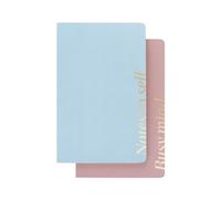 Grupo Erik Kokonote Libretas A5 Basic Studio - Pack de Cuadernos A5 | 2 formatos: punteado + hojas blancas, Papaleria bonita mujer, Tapas Blandas, 64 págs cada uno