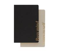 Kokonote Pack Libretas A5 Neutral Shades - 2 Cuadernos A5: Libreta A5 hojas blancas + Cuaderno A5 punteado | Libretas bonitas : Papeleria bonita Basic Studio - Material escolar Aesthetic