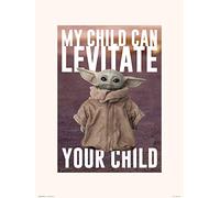 Grupo Erik Lámina Decorativa, Baby Yoda: The Child, 30 x 40 cm, P30X40CM0400