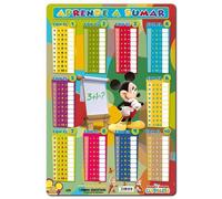 Grupo erik lámina educativa aprende a sumar mickey