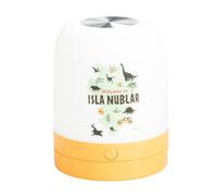 Grupo Erik Lámpara de Mesita de Noche Jurassic Park - Luz Nocturna Infantil | LED Recargable, Regulable con Asa Portátil, Decoración Habitación, Merchandising Oficial, USB-C, 9,1 x 7,2 cm