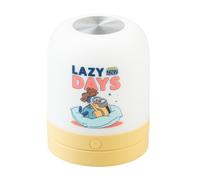 Grupo Erik Lámpara de Mesita de Noche Minions - Luz Nocturna Infantil | LED Recargable, Regulable con Asa Portátil, Decoración Habitación, Merchandising Oficial, USB-C, 9,1 x 7,2 cm