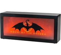 Grupo Erik Lampara Juego de Tronos, Casa del Dragon | Luz decorativa oficial de House of the Dragon | Regalo para fans de GOT y George R. R. Martin - Merchandising Oficial | Funciona con USB o Pilas