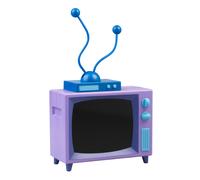 Erik Lámpara 3D Televisor The Simpsons – LED, 20 cm, USB o pilas
