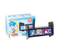 Grupo Erik Lámpara USB y estante - Sonic The Hedgehog Gifts | Mini estante de pared para máquina de arcade, luz de pared USB, luz de estado de ánimo | Regalos para jugadores Sonic, accesorios de