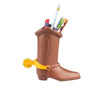 Grupo Erik Lapicero Toy Story Woody Bota - Potalapices para escritorio, Incluye 2 bolis, lapiz, portagomas y sacapuntas │ Figuras Toy Story como Decoracion habitacion Disney