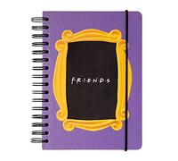Grupo Erik Libreta A5 Friends - Cuaderno a5 punteado (Notebook A5) | Bullet Jornal A5 - Libreta de puntos anillas de Tapa dura, 180 págs