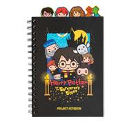 Grupo Erik Libreta Harry Potter : Libreta con separadores - Cuaderno A5 punteado | Cuaderno apuntes : Libreta a5 anillas : Tapa blanda 160 págs