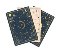 Erik Libretas A5 Astral – Pack de 3 (punteado, hojas blancas, líneas) Tapas blandas 64 págs
