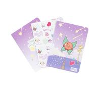 Grupo Erik Libretas A6 BT21 The Journey Shooky : Pack de Cuadernos pequeños, 3 formatos : Punteado + Hojas blancas + Lineas (Tapas Blandas, 64 págs cada uno)