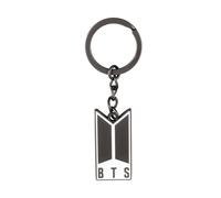 Grupo Erik Llavero BTS Oficial - Keychain Metálico para Llaves, Mochila o Bolso | Llaveros Originales, BTS Merch (3x9 cm)