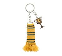 Grupo Erik Llavero Harry Potter Hufflepuff bufanda, regalos, Llaveros originales, Llaveros niños cumpleaños merchandising