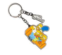 Grupo Erik Llavero Los Simpsons - Llaveros originales casa : Portallaves niños o Llavero Coche| Simpsons Regalo