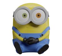 Grupo Erik Luz Nocturna Infantil Minions - Lámpara de Mesita de Noche con Luz LED Recargable Squishy | Decoración Habitación, Merchandising Oficial | Cable USB-C y Batería (12x15,2x13,5 cm)