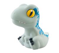 Grupo Erik Luz Nocturna Jurassic World - Lámpara de Mesita de Noche | Luz LED Recargable Squishy, Decoración Habitación, Merchandising Oficial, Cable USB-C y Batería (12x15,2x13,5 cm)
