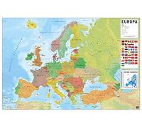 Erik Mapa de Europa ES Político-Físico multicolor 61 x 91,5 cm (GPE5441)
