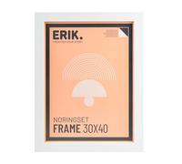Grupo Erik Marco 30x40 Blanco | Marco madera 30x40, Marcos de fotos pared, Decoracion hogar (Accesorios de montaje incluidos)