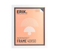 Grupo Erik Marco 40x50 Blanco - Marcos de fotos o diplomas pared | Marcos para cuadros - Decoracion hogar (Accesorios de montaje incluidos)