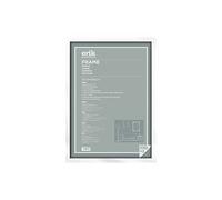 Grupo Erik Marco Lámina Decorativa - Blanco, A1