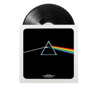 Grupo Erik Marco vinilo blanco Premium - Marco madera para disco vinilo LP 12" con Anclaje y Cristal - Decoración hogar │ Regalos para amantes de la música 35.5 x 38 cm